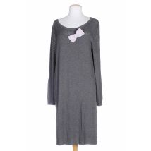 COLEEN BOW - Robe mi-longue gris en viscose - Femme - Taille 44 - Modz