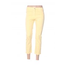 DIANE LAURY - Pantalon 7/8 jaune en coton pour femme - Taille 38 - Modz