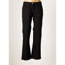 WOMENS BEST - Pantalon droit noir en coton - Femme - Taille 42 - Modz