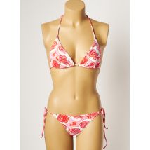 MANUEL CANOVAS - Maillot de bain 2 pièces rose en polyamide - Femme - Taille 38 - Modz