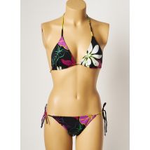 MANUEL CANOVAS - Maillot de bain 2 pièces noir en polyamide pour femme - Taille 40 - Modz