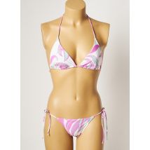 MANUEL CANOVAS - Maillot de bain 2 pièces blanc en polyamide - Femme - Taille 38 - Modz