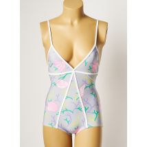 MANUEL CANOVAS - Maillot de bain 1 pièce gris en polyamide - Femme - Taille 38 - Modz