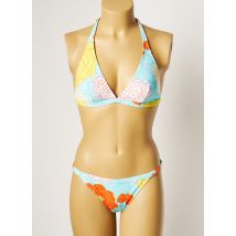 MANUEL CANOVAS - Maillot de bain 2 pièces bleu en polyamide - Femme - Taille 40 - Modz