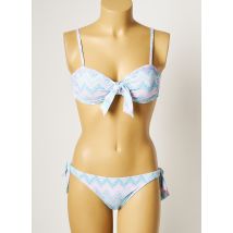 MANUEL CANOVAS - Maillot de bain 2 pièces bleu en polyamide - Femme - Taille 38 - Modz