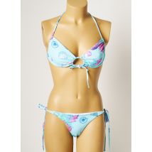 MANUEL CANOVAS - Maillot de bain 2 pièces bleu en polyamide pour femme - Taille 38 - Modz