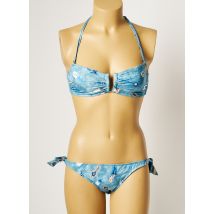 MANUEL CANOVAS - Maillot de bain 2 pièces bleu en polyamide - Femme - Taille 38 - Modz