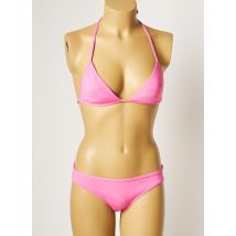 MANUEL CANOVAS - Maillot de bain 2 pièces rose en polyamide - Femme - Taille 38 - Modz