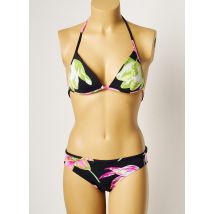 MANUEL CANOVAS - Maillot de bain 2 pièces noir en polyamide - Femme - Taille 38 - Modz