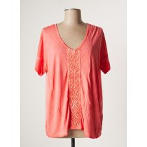SO SOON - Top orange en viscose - Femme - Taille 36 - Modz