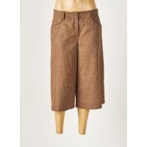 PAUPORTÉ - Pantacourt marron en laine - Femme - Taille 40 - Modz