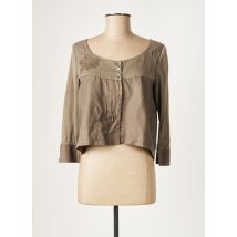 BANDE ORIGINALE - Veste casual marron en coton - Femme - Taille 40 - Modz