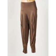 CATY LESCA - Legging marron en viscose - Femme - Taille 40 - Modz