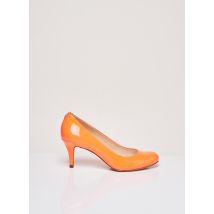 COSMOPARIS - Escarpins orange en cuir pour femme - Taille 36 - Modz