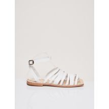 MARI GIUDICELLI - Spartiates blanc en autre matiere - Femme - Taille 39 - Modz