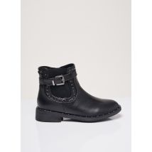 XTI - Bottines/Boots noir en textile - Femme - Taille 36 - Modz