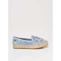 XTI - Espadrilles bleu en textile - Femme - Taille 36 - Modz