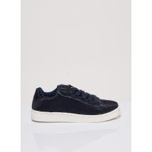 MONOPRIX - Baskets bleu en cuir - Fille - Taille 33 - Modz