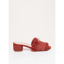 CHARLOTTE WOIVRE - Mules/Sabots rouge en autre matiere - Femme - Taille 38 - Modz