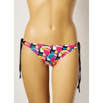 CHERRY BEACH - Bas de maillot de bain rose en polyamide - Femme - Taille 40 - Modz