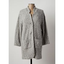 GRAN SASSO - Boléro gris en coton - Femme - Taille 42 - Modz