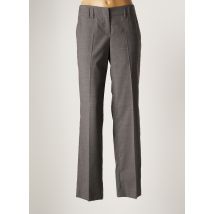 GUNEX - Pantalon chino gris en laine vierge - Femme - Taille 38 - Modz
