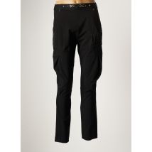 HIGH - Pantalon slim noir en polyester pour femme - Taille 38 - Modz