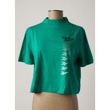 REEBOK - T-shirt vert en coton - Femme - Taille 36 - Modz