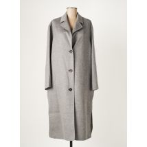 COMPTOIR DES COTONNIERS - Manteau long gris en laine pour femme - Taille 40 - Modz