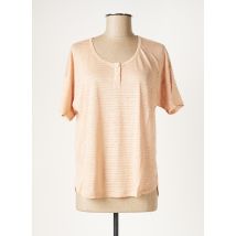 COMPTOIR DES COTONNIERS - T-shirt beige en lin pour femme - Taille 38 - Modz