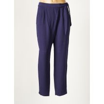 COMPTOIR DES COTONNIERS - Pantalon slim bleu en viscose - Femme - Taille 34 - Modz