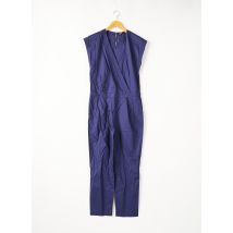 COMPTOIR DES COTONNIERS - Combi-pantalon bleu en coton pour femme - Taille 36 - Modz