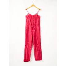 COMPTOIR DES COTONNIERS - Combi-pantalon rose en coton - Femme - Taille 34 - Modz