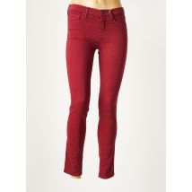 COMPTOIR DES COTONNIERS - Pantalon slim rouge en coton - Femme - Taille 34 - Modz