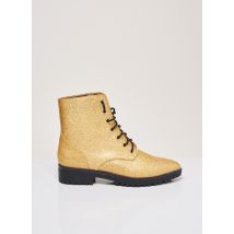 MELLOW YELLOW - Bottines/Boots jaune en autre matiere pour femme - Taille 36 - Modz