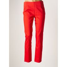 LA FIANCEE DU MEKONG - Pantalon slim orange en coton - Femme - Taille 38 - Modz
