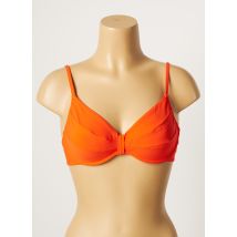 LOU - Haut de maillot de bain orange en polyamide - Femme - Taille 90C - Modz