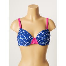 BELCOR - Haut de maillot de bain bleu en polyamide - Femme - Taille 105B - Modz
