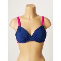 BELCOR - Haut de maillot de bain bleu en polyamide pour femme - Taille 90B - Modz