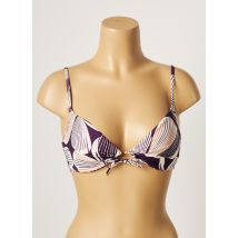 LOU - Haut de maillot de bain violet en polyamide - Femme - Taille 90C - Modz
