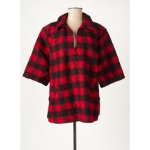 APRIL 77 - Pull tunique rouge en laine - Femme - Taille 38 - Modz