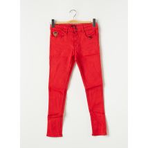 APRIL 77 - Jeans skinny rouge en coton pour femme - Taille W25 - Modz
