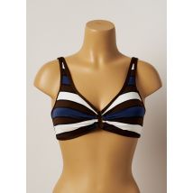 BELCOR - Haut de maillot de bain marron en polyamide pour femme - Taille 90D - Modz