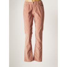 WAMPUM - Pantalon droit rose en coton - Femme - Taille 34 - Modz