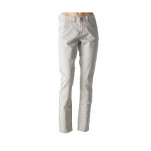 CREAM - Pantalon slim gris en coton - Femme - Taille W27 - Modz