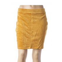 EDC BY ESPRIT - Jupe courte jaune en coton - Femme - Taille 36 - Modz