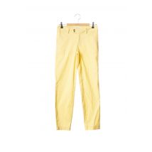 LES P'TITES BOMBES - Pantalon casual jaune en coton pour femme - Taille 34 - Modz