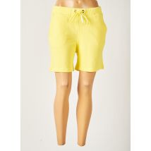 FRACOMINA - Short jaune en coton - Femme - Taille 36 - Modz