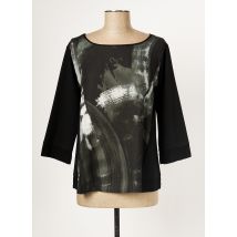 LA FEE MARABOUTEE - T-shirt noir en viscose - Femme - Taille 34 - Modz
