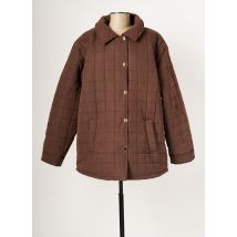 SOIE POUR SOI - Doudoune marron en polyester - Femme - Taille 42 - Modz